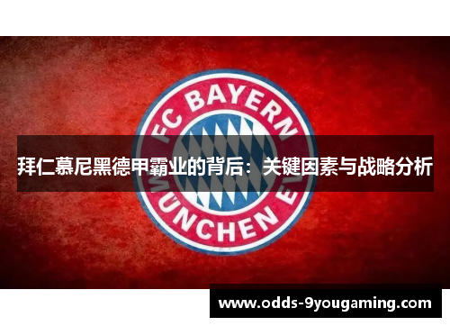 拜仁慕尼黑德甲霸业的背后:关键因素与战略分析 拜仁慕尼黑德甲霸业的背后:关键因素与战略分析
